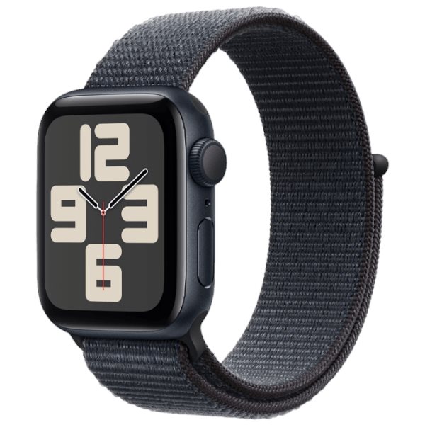 Image Apple Watch SE 2024 GPS 40mm Midnight Aluminium Case with Ink Sport Loop