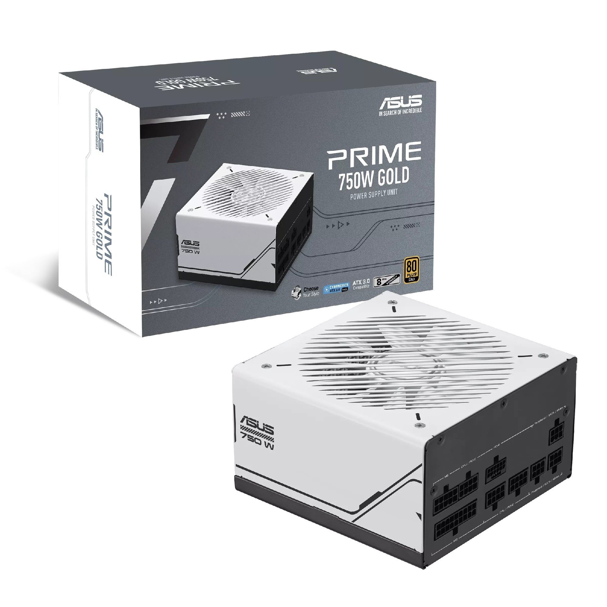 Image Блок питания ASUS Prime AP-750G 750W, White/Black