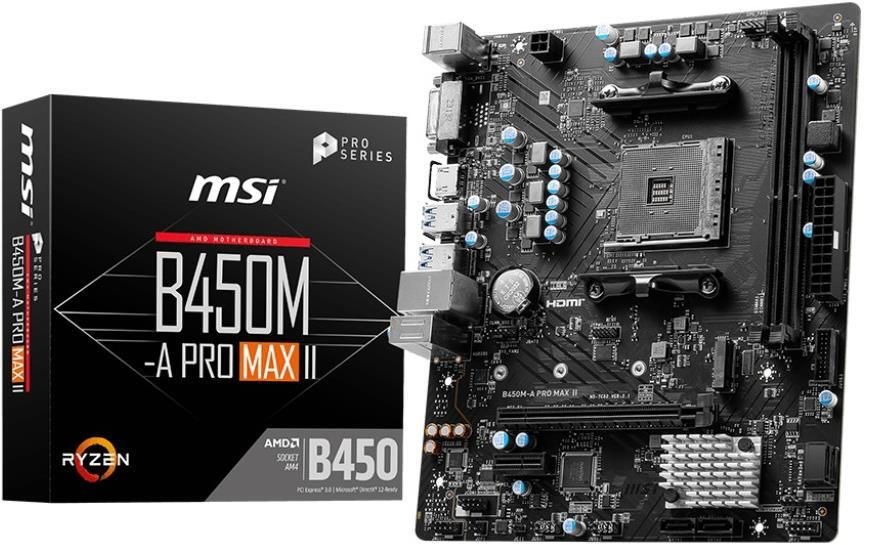 Image Материнская плата MSI B450M-A PRO MAX II