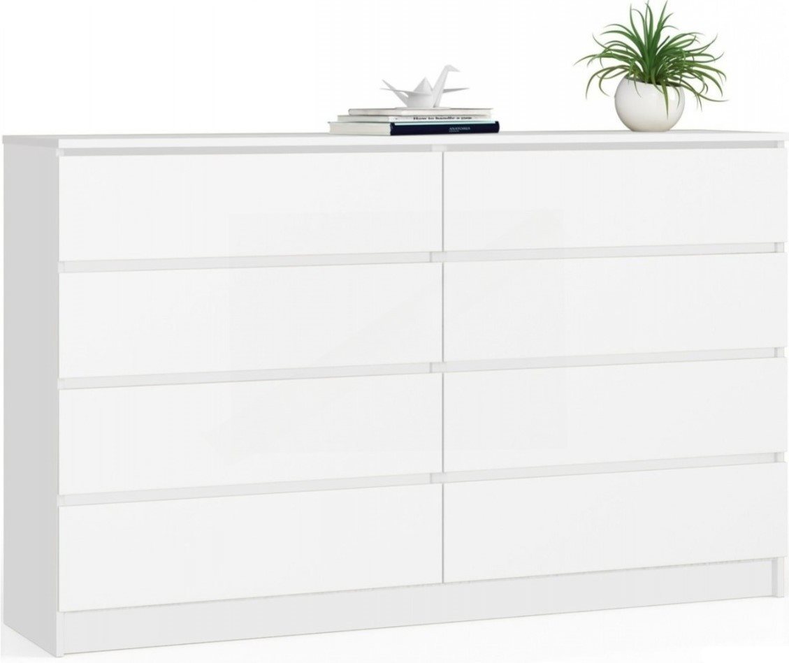 Image Комод Akord K160 8SZ, White