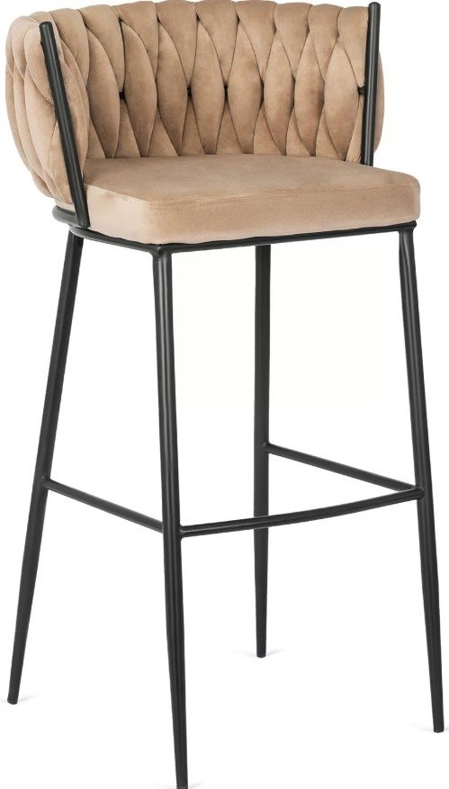 Image Барный стул Mebel Elite Flores, Beige/Black