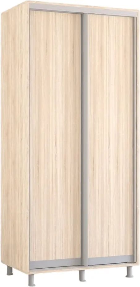 Image Шкаф-купе Mobildor Aron 100x210x60, Sonoma Oak