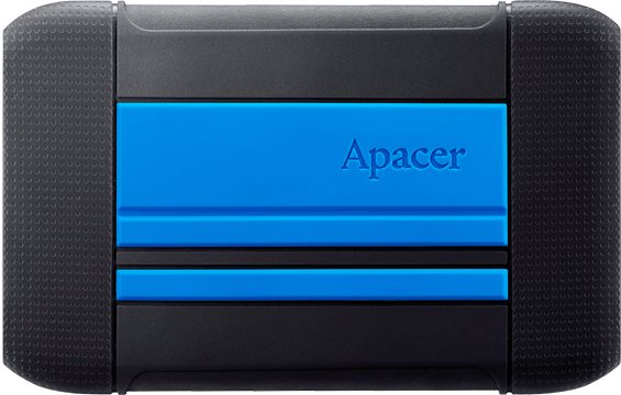 Image Hard disk extern Apacer AC633 1TB Black/Blue (AP1TBAC633U-1)