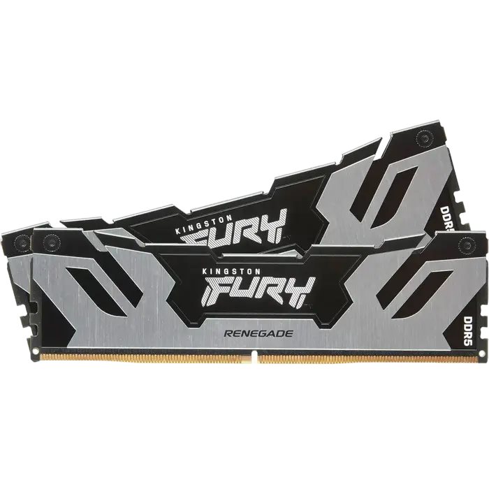 Image Memorie RAM Kingston FURY Renegade 96GB DDR5-6400MHz Kit (KF564C32RSK2-96) Silver