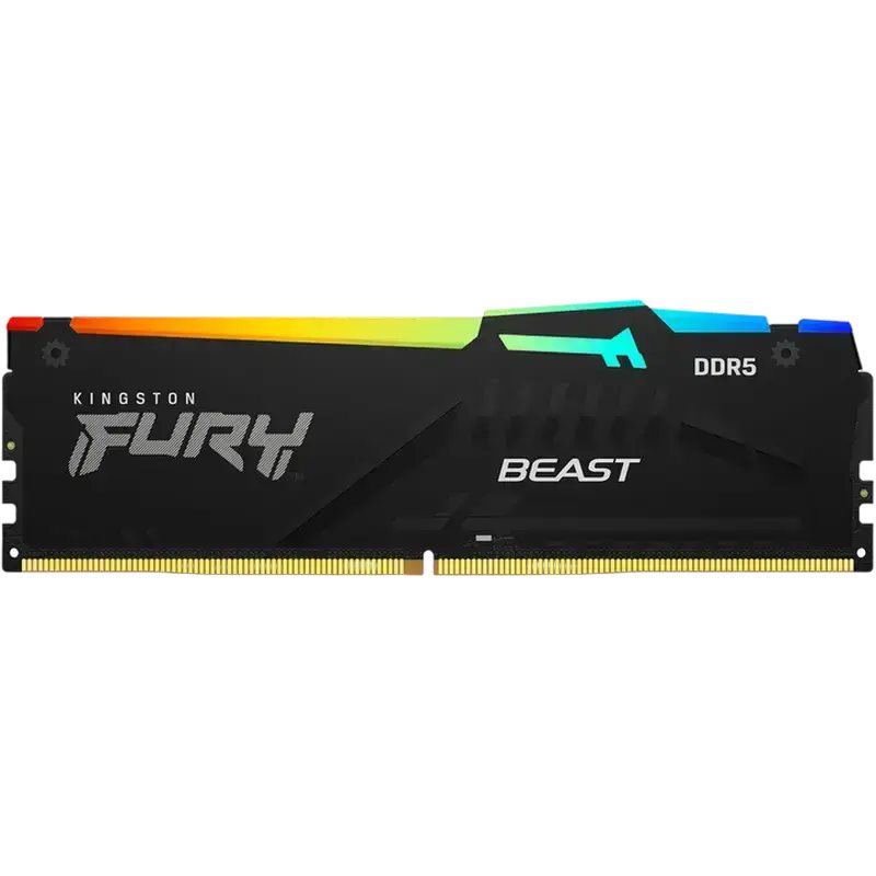 Image Оперативная память Kingston FURY Beast 32GB DDR5-6000MHz RGB (KF560C36BBEA-32)