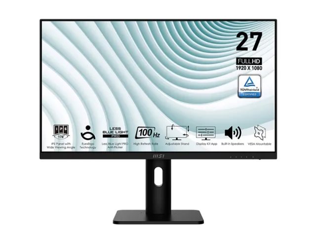 Image Monitor MSI IPS LED PRO MP273AP Black