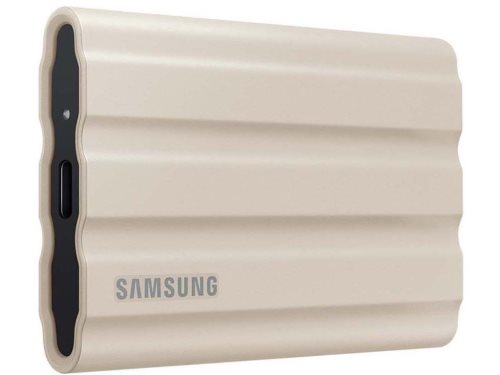 Image Внешний SSD Samsung T7 Shield 1.0TB, Baige