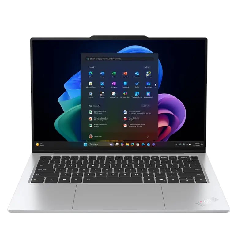 Image Ноутбук Lenovo 14.0 ThinkPad X9-14 Gen 1 (Core Ultra 7 258V, 32Gb/1Tb) White