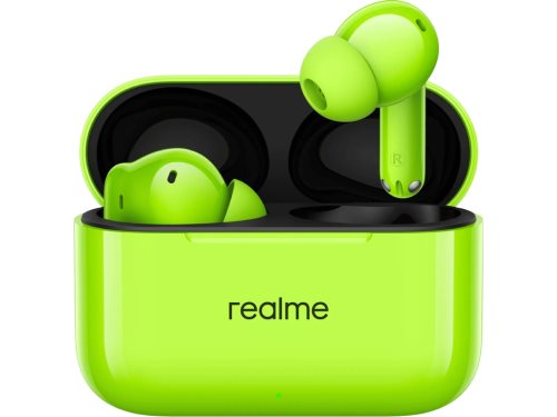 Image Căști Realme Buds T200 Neon Green