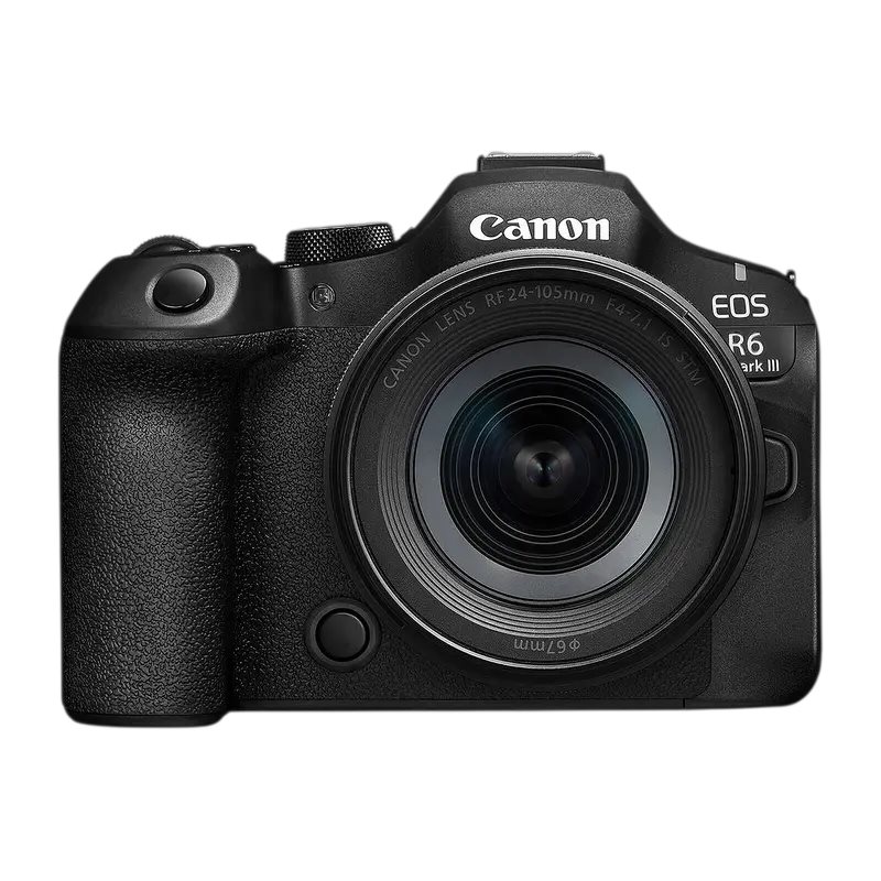 Image Aparat foto mirrorless Canon EOS  R6 Mark III & RF 24-105mm f/4 L IS USM KIT