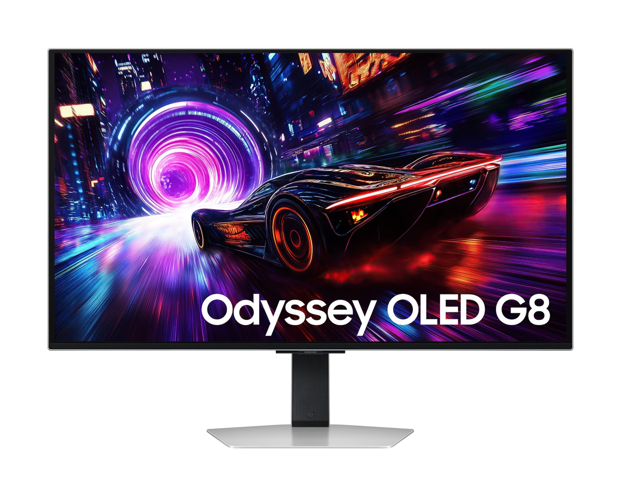 Image Монитор SAMSUNG Odyssey G8 OLED LS32FG810SUXEN, Silver