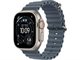 Image Apple Watch Ultra 3 GPS + LTE 49mm MEWH4 Natural Titanium Case Ancor Blue Ocean Band