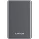 Image Внешний аккумулятор CANYON OnPower 510 slim Magnetic 10000 mAh, Dark Grey