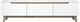 Image Тумба РТВ Mirage Meble D1, White/Light Walnut