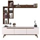 Image Стенка Mirage Meble D1/M16, White/Miniature Walnut