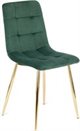 Image Scaun pentru bucătărie Mebel Elite York, Green/Gold