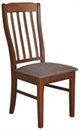 Image Scaun de bucătărie Evelin WENYI Burnish oak/EKEA-12 Dark Brown