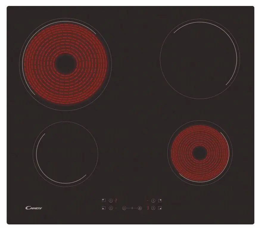 Image Встраиваемая варочная панель электрическая CANDY CH64CCB/4U2