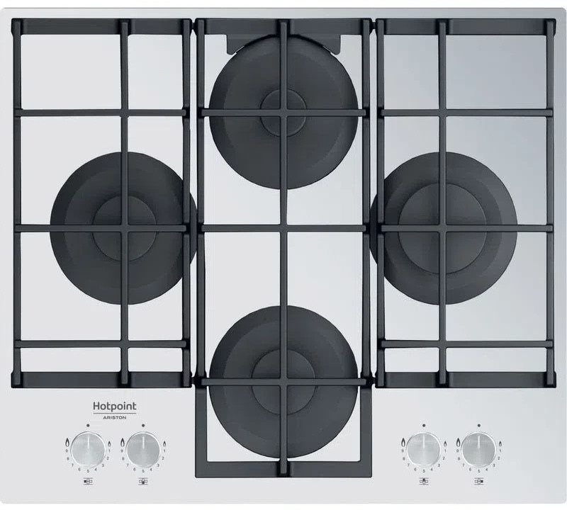 Image Встраиваемая варочная газовая панель Hotpoint-Ariston HAGS 61F/WH HOB