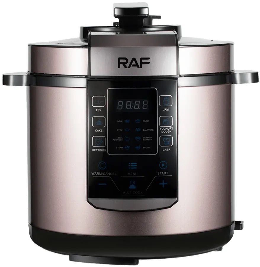 Image Multicooker‑oală sub presiune Raf R.171, Rose Gold/Black