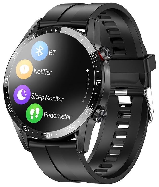 Image Ceas inteligent Hoco Smart Watch Y2, Black