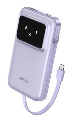Image Baterie externă UGREEN Uno Series 10000mAh, 30W, Purple