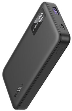 Image Baterie externă UGREEN Digital Display, 10000mAh, 22.5W, Black
