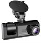 Image Camera de bord WOO DVR-F80 Cam+Rear, Black
