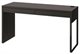 Image Birou Ikea Micke 142x50 negru-maroniu