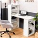 Image Biroul computer Costway CB10301WH White