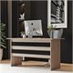 Image Письменный стол Mirage Design Vario VO1-OB Oak/Larex Black