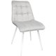 Image Scaun Capella~Catifea Grey HLR20 + White Legs
