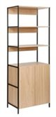 Image Стеллаж Lanta L 63x41x176H Oak/Black