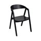 Image Scaun Guru Black+Black Leg