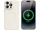 Image Чехол  WOO  iPhone 16 Pro Max Liquid Silicone Magsafe, Beige
