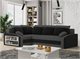 Image Диван угловой Magnifico Meble Grande Left Shelf Bonell Left (Grey/Black)