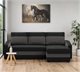 Image Диван угловой Magnifico Meble Orion LL Bonell Right Black/Grey