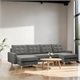 Image Диван П-образный Magnifico Meble Blank U Bonel Kronos 15 Light Grey