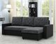 Image Диван угловой Magnifico Meble Luna LL Lawa 17/Real 11 Right Dark Grey/Black