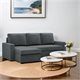 Image Диван угловой Magnifico Meble Neo LL Straight Bonell Kronos 34 Dark Grey