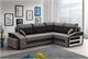 Image Диван угловой Magnifico Meble Grande RShelf/LPuffs Bonell Mikrofaza 27/15 RGrey/Black