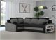 Image Диван угловой Grande RShelf Bonell Mikrofaza 15/27 L Black/Grey
