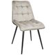 Image Scaun pentru bucătărie Aqua Catifea Beige