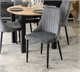 Image Scaun Mebel Elite Bari Grey/Black