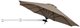 Image Зонт настенный Costway OP70378TN, Brown