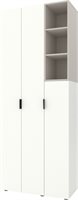 Image Dulap cu uși batante Nex Home A003R, White Snow/Cashmere