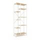 Image Raft Nex Loft Cascade 1780x700x300 mm, 7 rafturi,  White / Oak Artisan