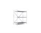 Image Raft Nex Loft 900x800x400 mm, 3 rafturi, White/ Anthracite