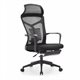 Image Fotoliu de birou ergonomic Nex Home Confort Black