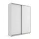 Image Dulap cu uși glisante Nex Home, 200x60x240 cm White